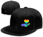 Jesus Christ Hats Mens Snapback Flat Bill Brim Hats for Men Black Snap Backpack Fitted Hat Baseball Cap Black - Image 9