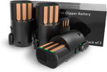 High capacity replacement batteries for Wahl professional animal clippers by YAZIYIR.