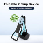 ZOMISIA dog poop scoop foldable long handle mechanism demonstration