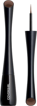 COVERGIRL Get In Line Liquid Eyeliner, Bold Brown, 0.04 Pound - Image 1