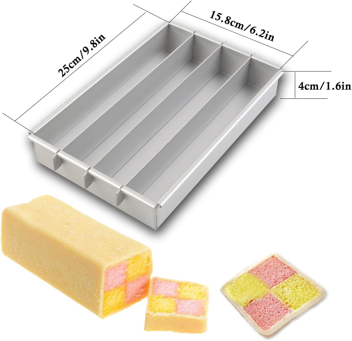 Side profile of Laicegud kitchen bakeware item.