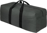 Vorspack 100L Extra Large Duffle Bag for Travel, Camping - Black | Foldable Travel Bag, Thickened 600D Polyester, Tear-Resistant, Padded Handle, Ideal for Moving, Weekend, Overnight, Hospital - Image 14