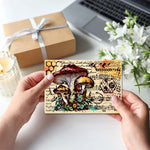 GLOBLELAND card making silicone stamp packaging display