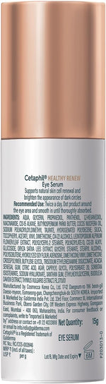 Cetaphil Healthy Renew Anti-Ageing Eye Serum 15 g | Lightweight Gel for Dark Circles, Fine Lines & Puffiness, Hydrating Eye Treatment - Image 10