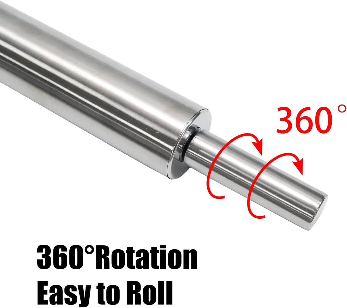 Wuyituart 17 inch rolling pin surface close up