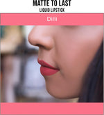 Nykaa matte lipstick doe-foot applicator closeup