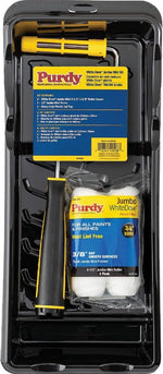 Purdy White Dove jumbo mini paint roller kit front view