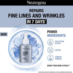 Neutrogena Visible Repair Serum dropper applicator showcase