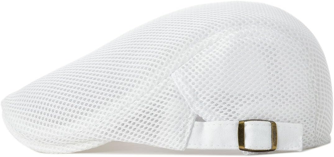 VOBOOM adjustable newsboy beret side profile view
