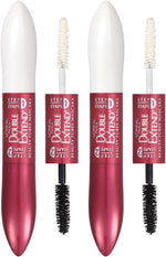 L'Oreal Paris Makeup Double Extend Tubing Mascara, Lengthening 2 Step Mascara, Smudgeproof, Blackest Black - Image 9