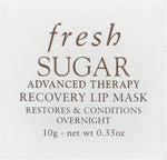 Fresh Sugar Recovery Lip Mask open jar showing rich balm texture
