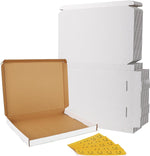 RLAVBL 7x5x4 Shipping Boxes Set of 25, Brown Corrugated Cardboard Box for Packing, Mailing, Business - Image 11
