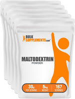 Unflavored carbohydrate powder supplement by BulkSupplements for post workout muscle recovery