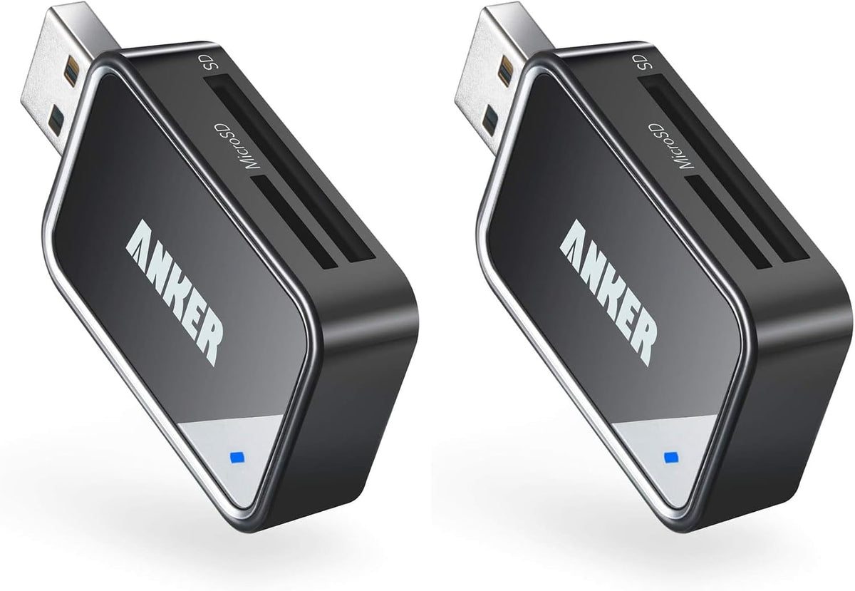 Anker SD Card Reader, 2-in-1 USB A Memory Card Reader for Digital Camera - Image 7