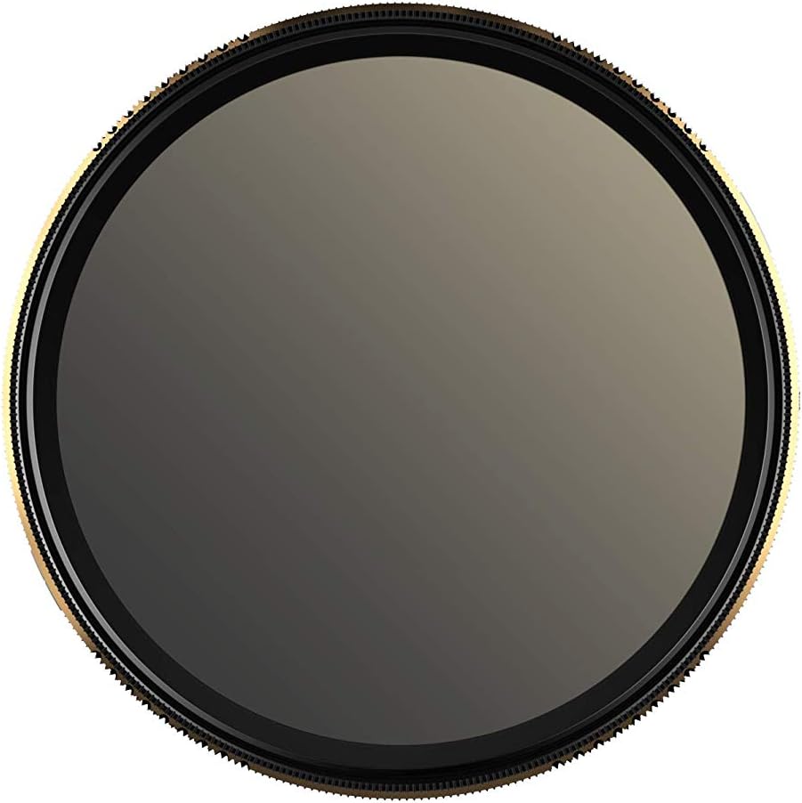 PolarPro variable neutral density filter brass frame detail