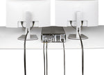 StarTech active video cable connected to a professional monitor setup