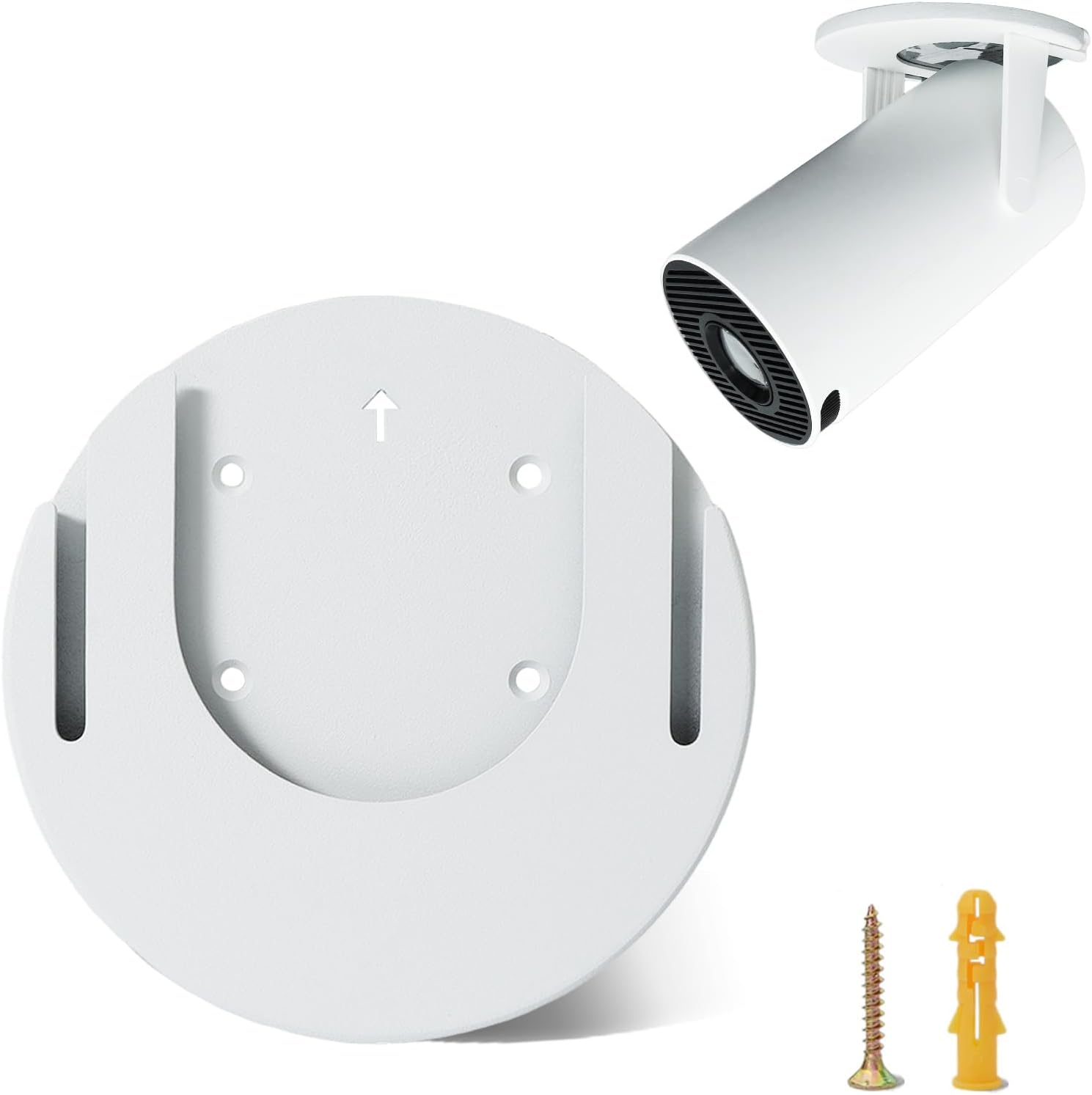 Tjweiqing HY300PRO Mini Projector Ceiling Mount front view