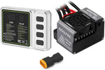 GOUP RC 60A brushless RC ESC front view with cooling fan