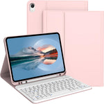 Keyboard Case with Pencil Holder for iPad 11th Generation (A16), 10th Gen | Detachable Wireless Keyboard, Support 3 System, Folio Stand, Soft TPU Back Shell for iPad 11th/10th 2025/2022, Light Blue - Image 9