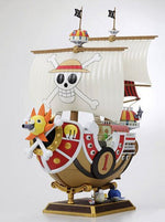 Included miniature crew figures and support ships