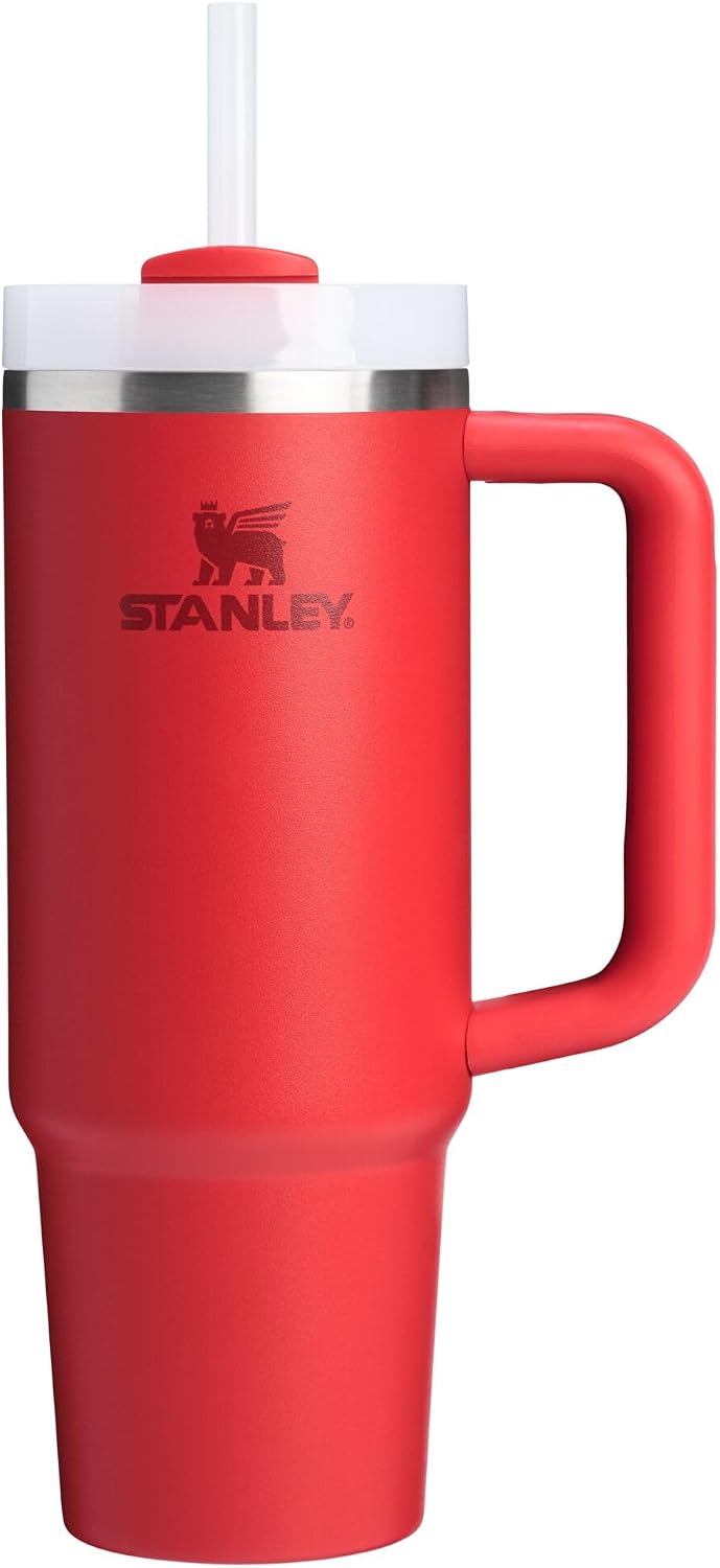 Stanley Quencher H2.0 tumbler Chili Red front view