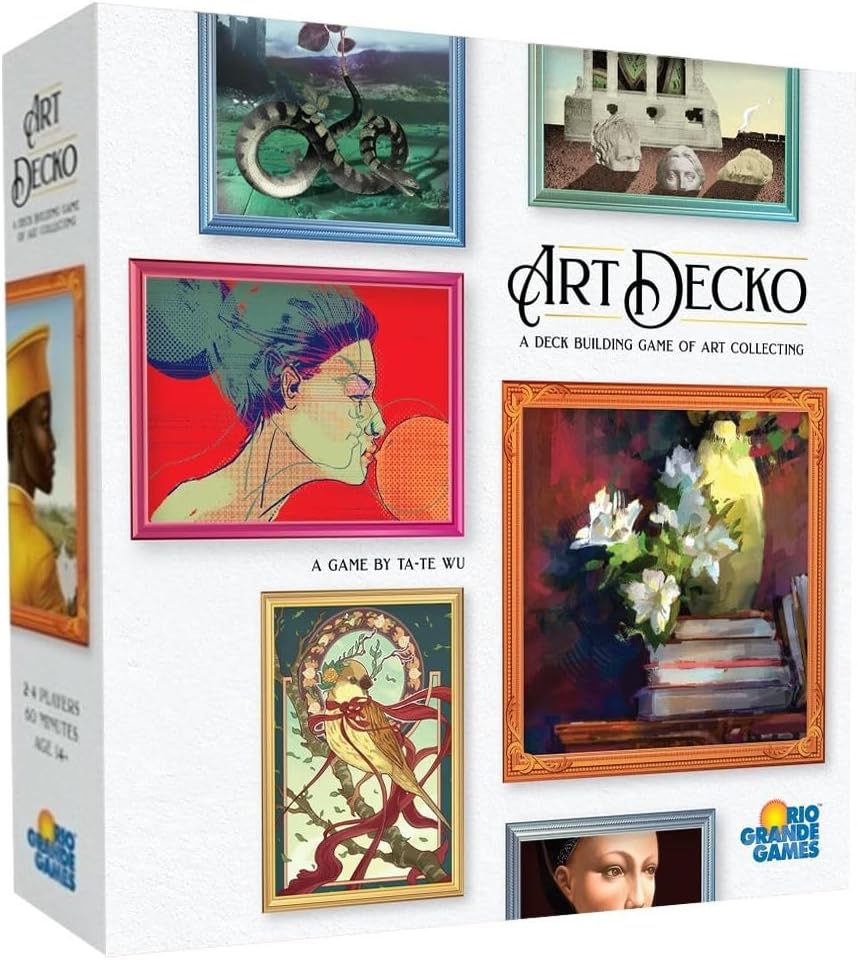 Rio Grande Games Art Decko board game front box view