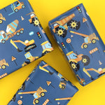 Boerni folded flat kids birthday wrapping paper set
