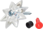 Hillman mirror rosettes packaged set with included screws