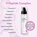Authentic imported K-beauty peptide serum for fine lines and melanin reduction