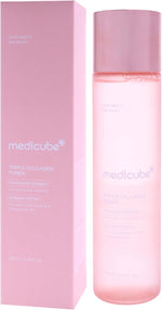 Medicube Triple Collagen Toner application on hand