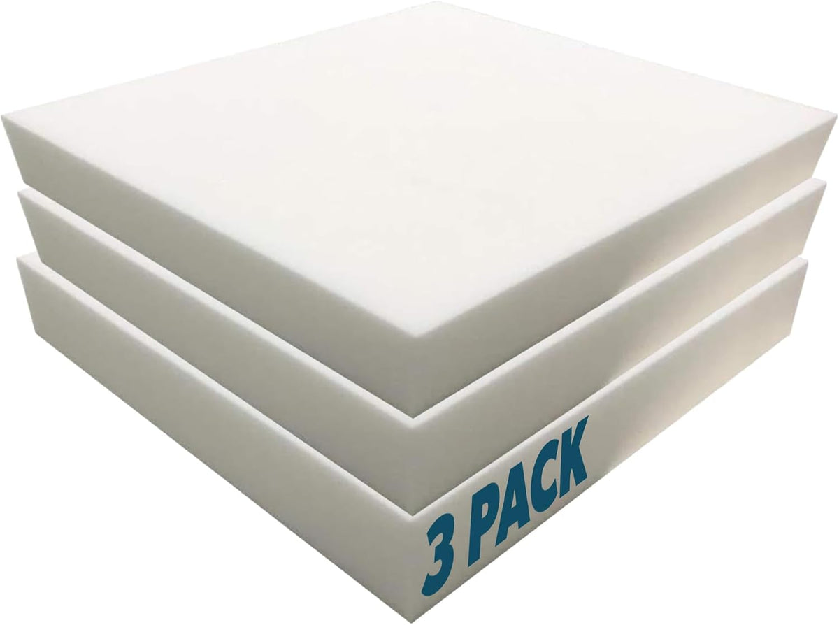 Foamma 5" x 22" x 22" High Density Upholstery Foam Padding for Cushions and Seat Repair, Thick Custom Pillow, Chair, Couch Cushion Replacement Foam, and Craft Upholstery Supplies - Image 9