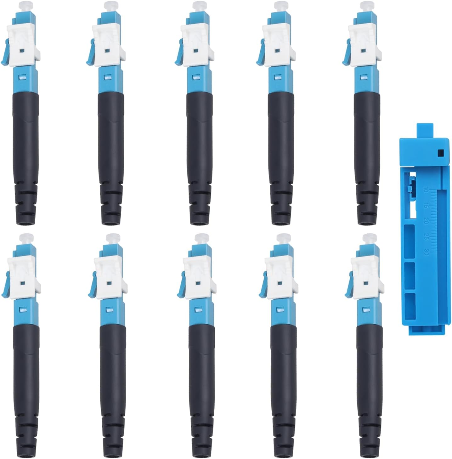 Duogalia LC UPC Singlemode Fiber Optic Connector kit front view