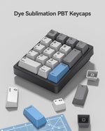 Kisnt KN17 compact numeric keypad side profile dimensions