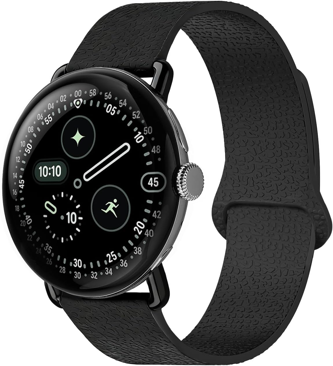BandRain magnetic silicone band for Google Pixel Watch front view