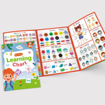 Lachilly My First Learning Chart front view showing folded educational poster design