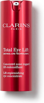 Clarins Total Eye Lift anti aging eye cream front view premium packaging