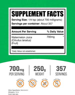 BulkSupplements watermelon fruit powder supplement packaging