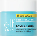 e.l.f. SKIN Holy Hydration Face Cream SPF 30 front view packaging