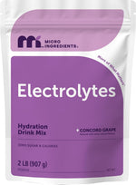 Micro Ingredients electrolytes powder front view bottle