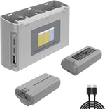 MVMOD mini 4k mini 2 battery 2pack front view charging station