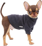 LOPHIPETS Small Dog Turtleneck Sweater for Teacup Chihuahua Yorkie Puppy Cat Clothes - Bright Light Pink, XS, 50% Rayon/30% Nylon/20% Polyester - Image 15