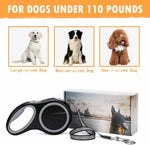 Side profile of Mk-Def 26ft leash for large dogs