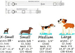 Mihqy American flag dog collar showing quick release plastic buckle