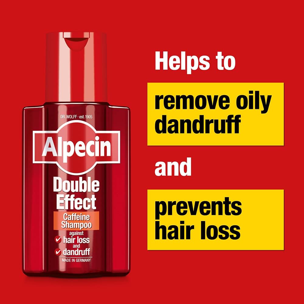Alpecin Dual Action Hair Loss Defense Shampoo Bottle