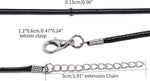 Multi-wrap display showcasing the cord used as a braided bracelet