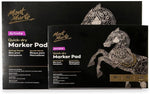 Mont Marte A3 marker pad showing 30 sheets thickness