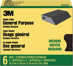 3M sanding sponge being used for corner and edge work
