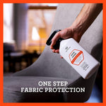 TriNova upholstery protector spray nozzle and trigger mechanism