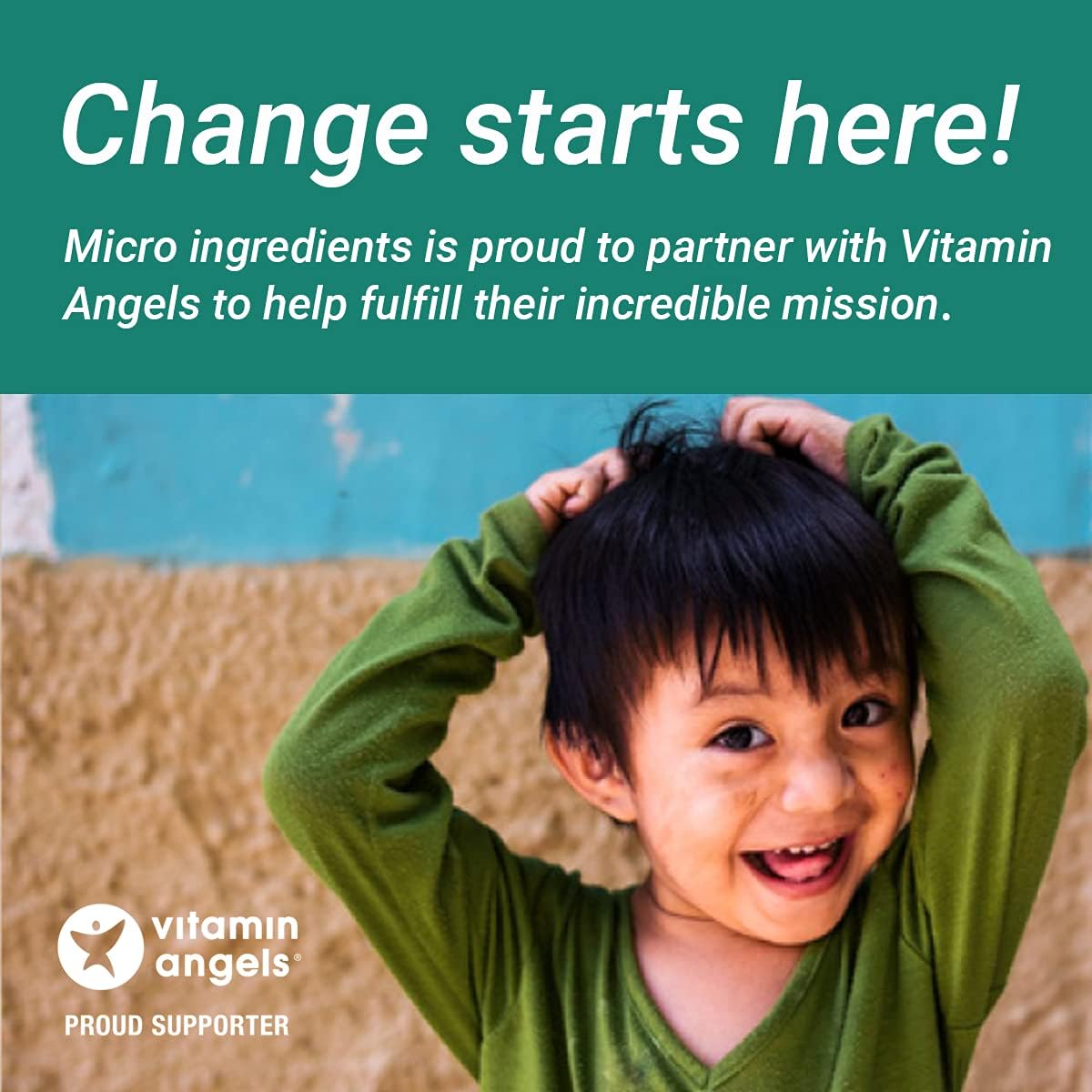 Supplement facts and nutritional information panel on back label