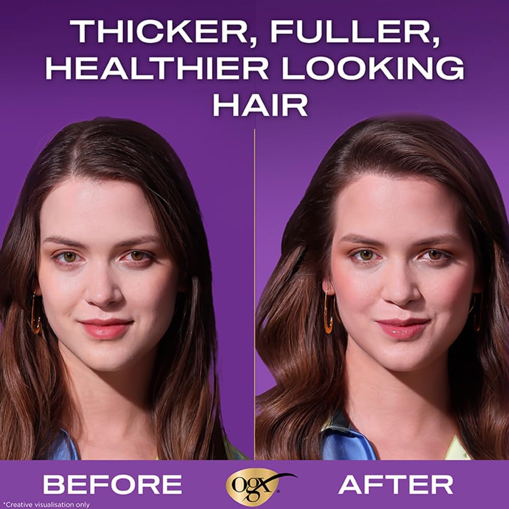 OGX USA imported hair product packaging details